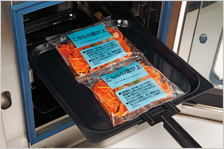 スチームコンベクションに約20分入れる。