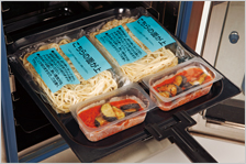 スチームコンベクションに約25分入れる。