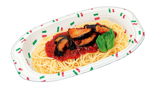 完成！（なす入りミートソース）