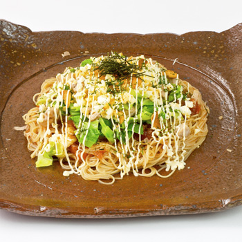 広島風お好み冷製パスタ画像