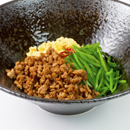 照り焼きソースの三色パスタ